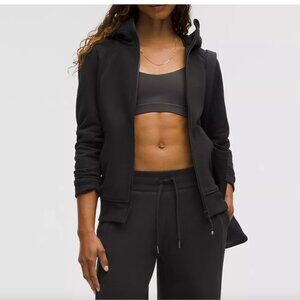 Lululemon Scuba Hoodie Full Zip, 4, Black